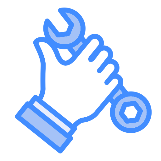 Maintenance Generic Blue icon