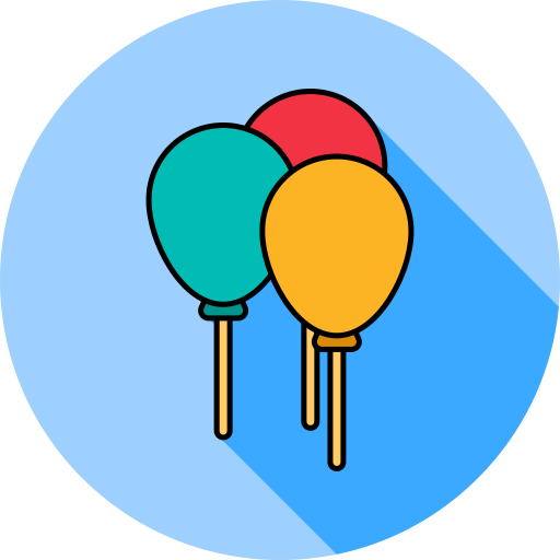 Ballon Generic color lineal-color icon