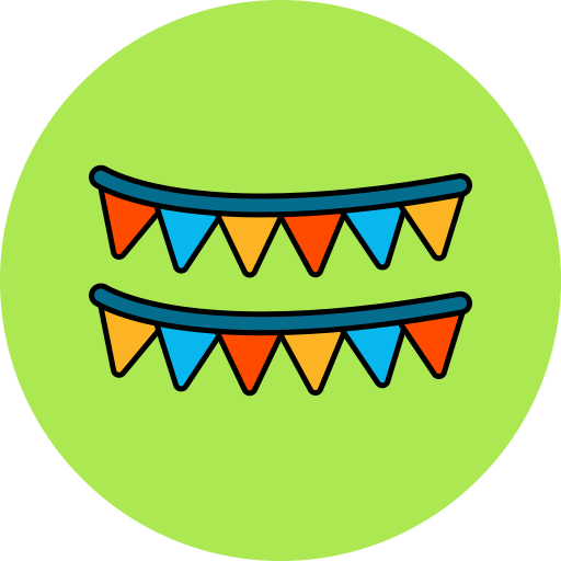guirnalda Generic color lineal-color icono