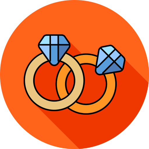 anello di fidanzamento Generic color lineal-color icona