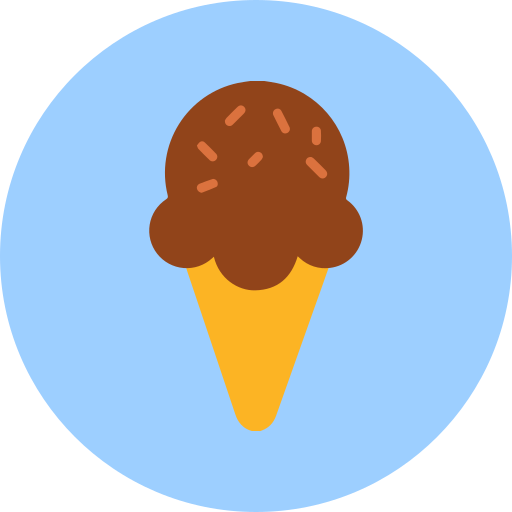 crème glacée Generic color fill Icône