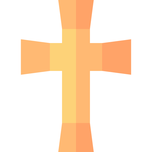 Cross Basic Straight Flat icon