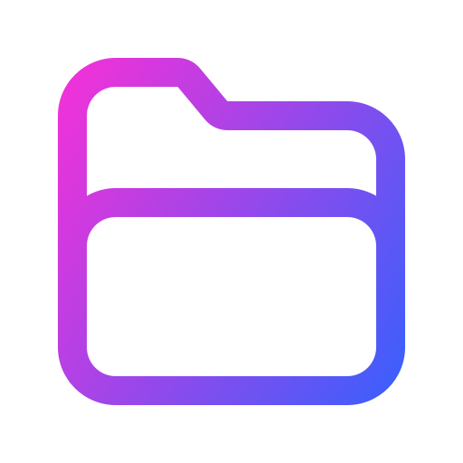 mappe Generic gradient outline icon