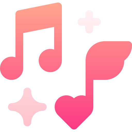 musik Basic Gradient Gradient icon