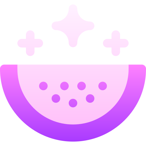 수박 Basic Gradient Gradient icon