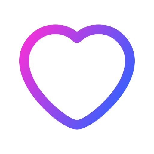 사랑 Generic gradient outline icon