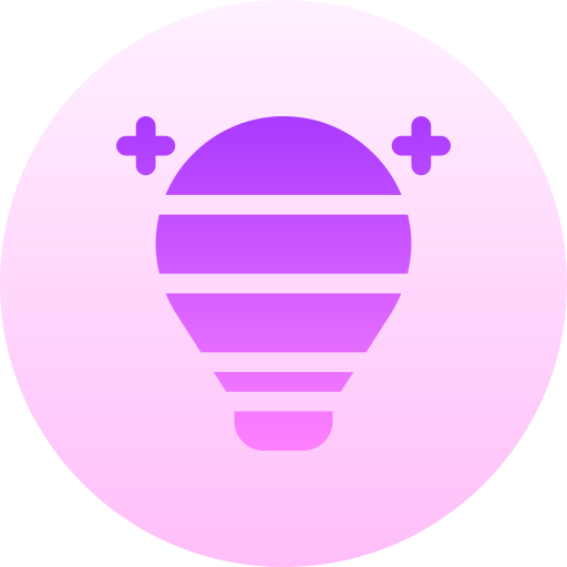 heteluchtballon Basic Gradient Circular icoon