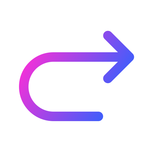 다시 하다 Generic gradient outline icon