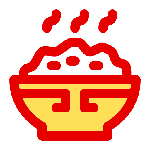miska ryżu Generic Fill & Lineal ikona