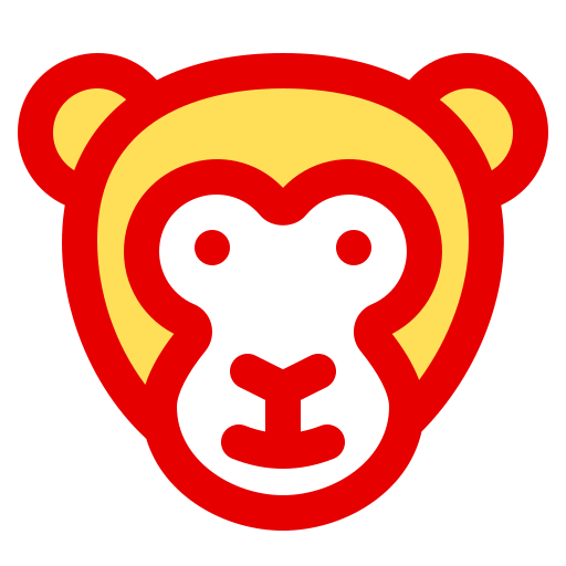 Monkey Generic Fill & Lineal icon