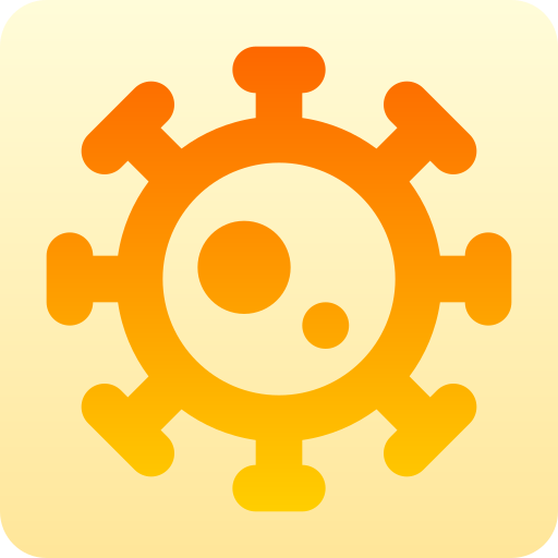 Virus Generic Flat Gradient icon