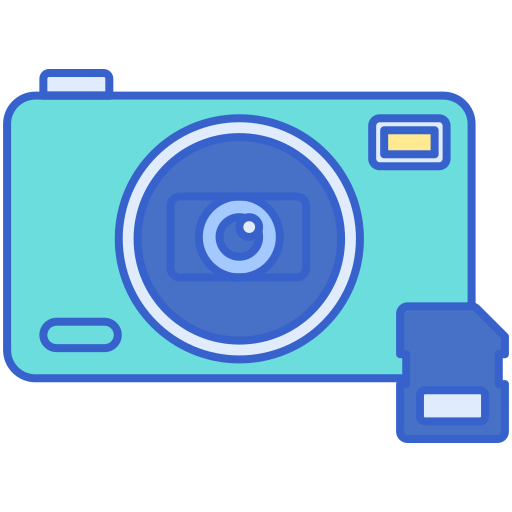 digitalkamera Generic color lineal-color icon