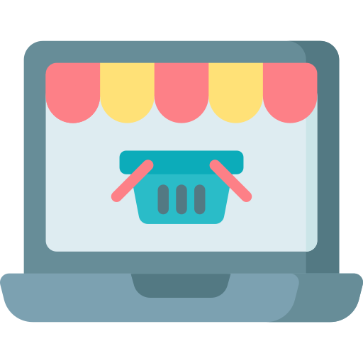 Online shopping Special Flat icon