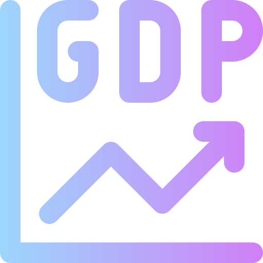 gdp Super Basic Rounded Gradient icon