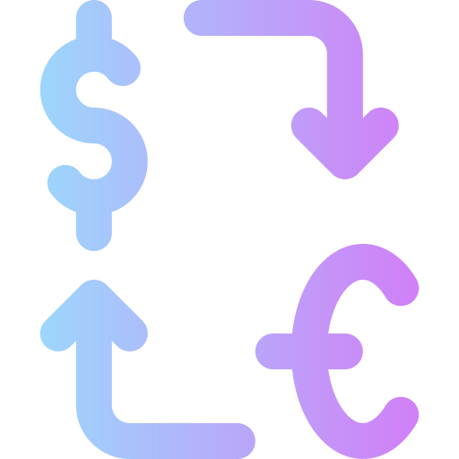 Обменный курс Super Basic Rounded Gradient иконка