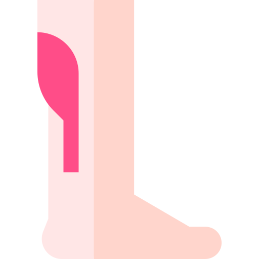Gastrocnemius muscle Basic Straight Flat icon