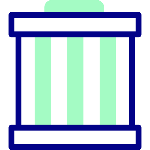 オイルフィルター Detailed Mixed Lineal color icon