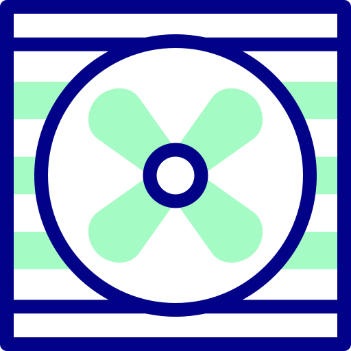 クーラー Detailed Mixed Lineal color icon
