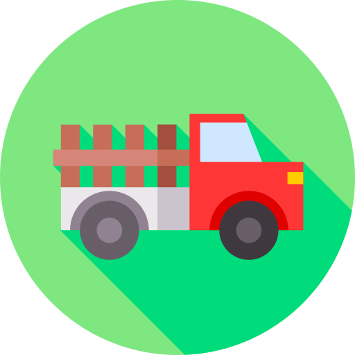トラック Flat Circular Flat icon