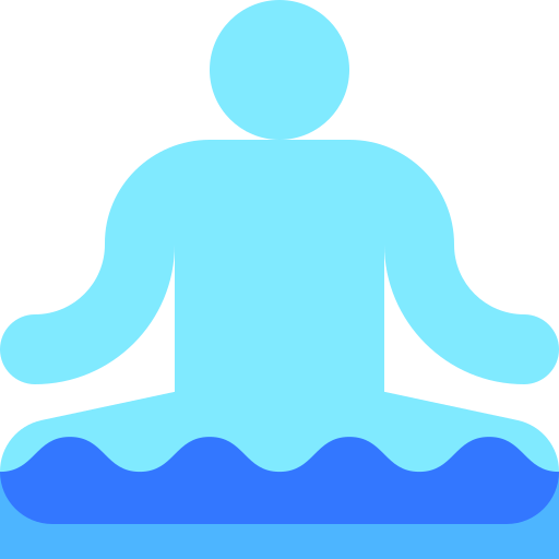 瞑想 Basic Sheer Flat icon