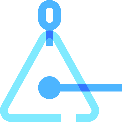 trójkąt Basic Sheer Flat ikona