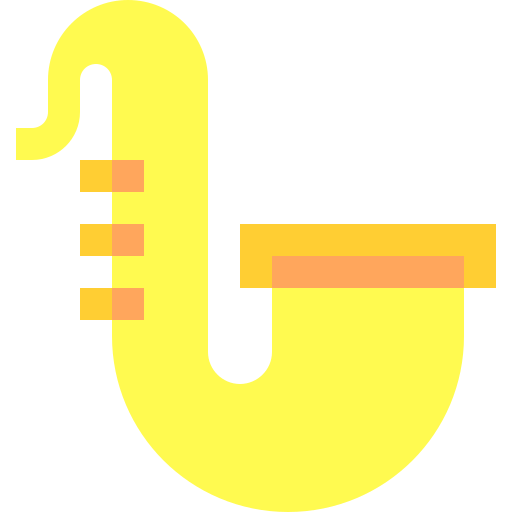 saxophone Basic Sheer Flat Icône