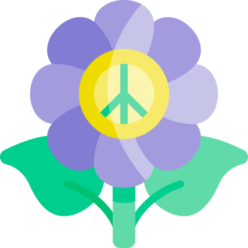 flor Kawaii Flat icono