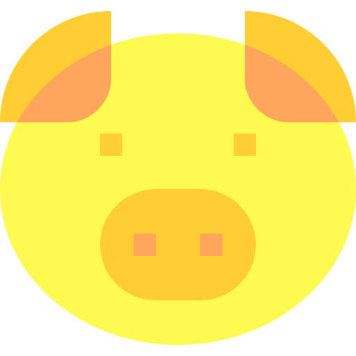 свинья Basic Sheer Flat иконка
