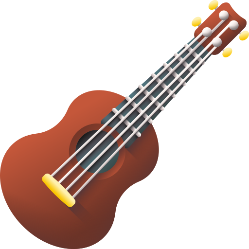 Ukelele 3D Color icon