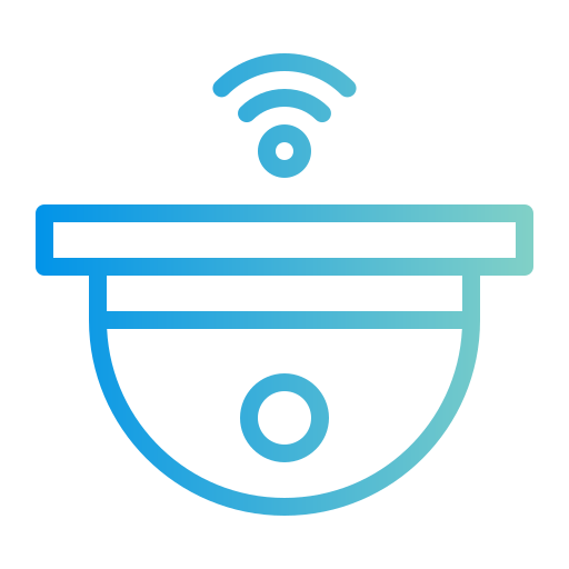 circuito cerrado de televisión Generic gradient outline icono