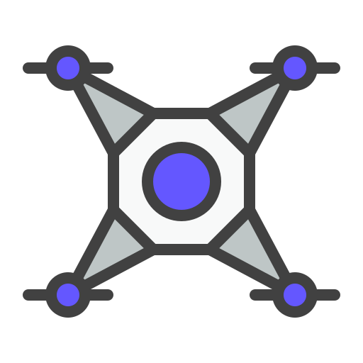 drohne Generic color lineal-color icon
