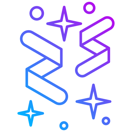 キラキラ Generic gradient outline icon