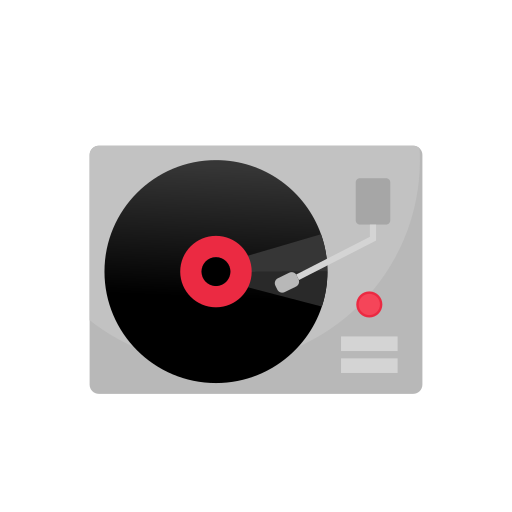 vinyl-player Generic Flat Gradient icon