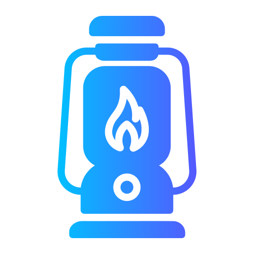 lámpara de gas Generic Flat Gradient icono