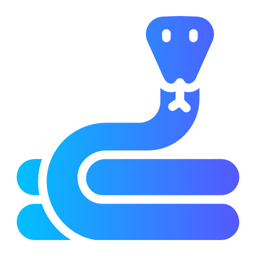 wąż Generic Flat Gradient ikona