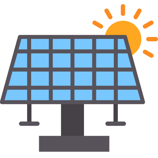 energia solar Generic Flat Ícone