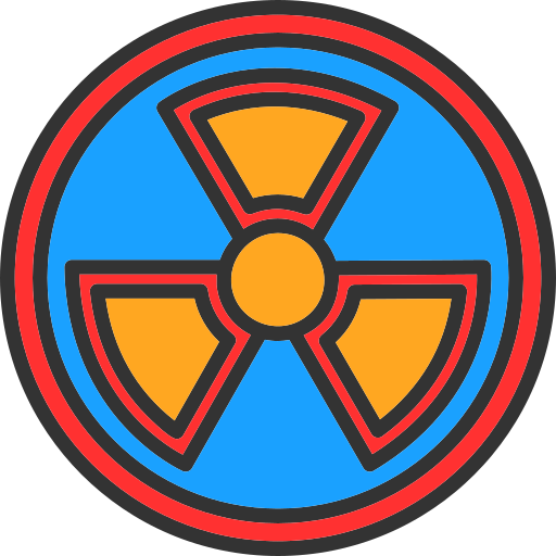 원자력 에너지 Generic Outline Color icon