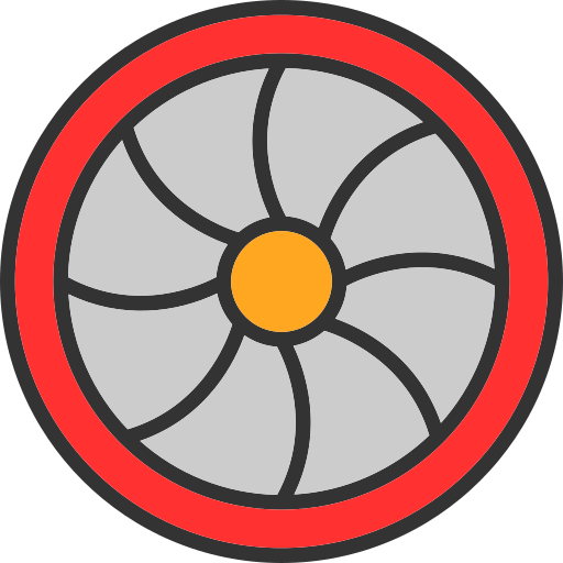 turbina Generic Outline Color ikona