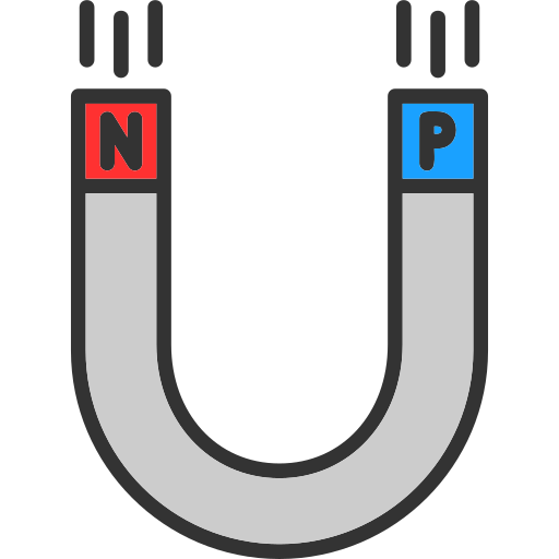 magnet Generic Outline Color icon