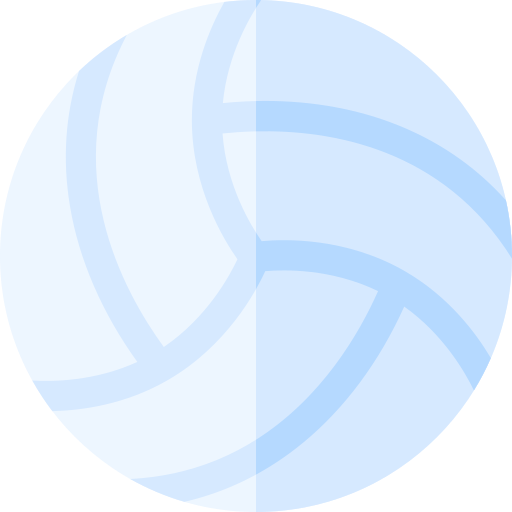 vóleibol Basic Rounded Flat icono