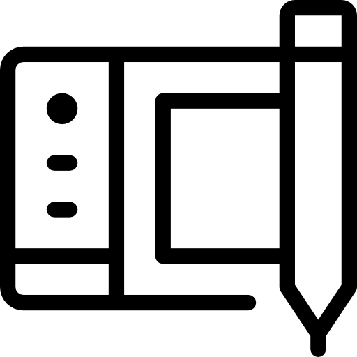 tableta gráfica Vitaliy Gorbachev Lineal icono