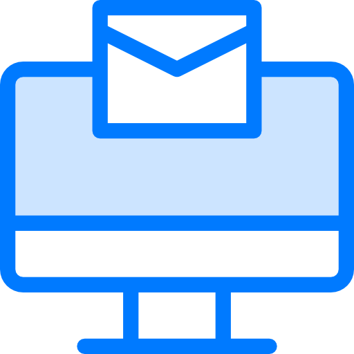 email Vitaliy Gorbachev Blue icon