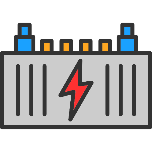 batterie Generic Outline Color icon