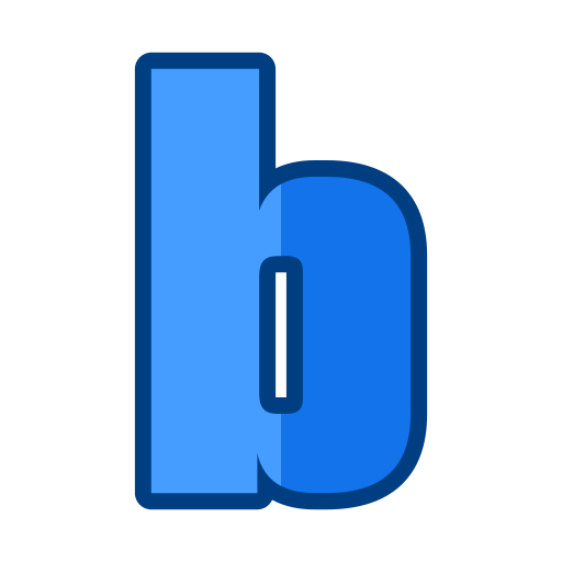 文字b Generic color lineal-color icon