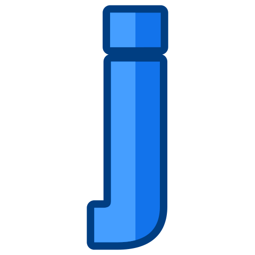 buchstabe j Generic color lineal-color icon