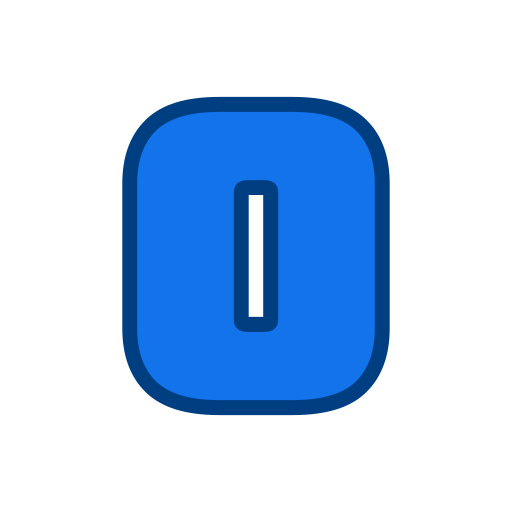 文字o Generic color lineal-color icon