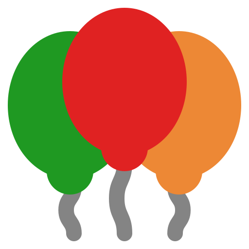 ballon Generic color fill icon