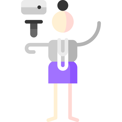 Gimbal Puppet Characters Flat icon