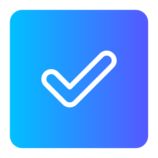 チェックボックス Generic Flat Gradient icon