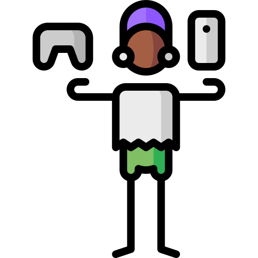 juego de azar Puppet Characters Lineal Color icono